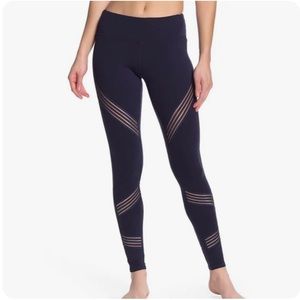 ALO YOGA Black Cut-Out Detail Multi Leggings Size M